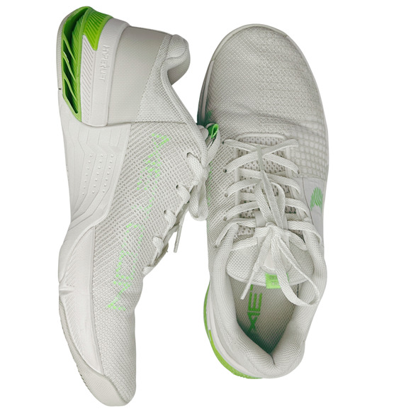 nike metcon 8 flyease white green women 8.5 men 7 training shoes - Picture 2 of 12